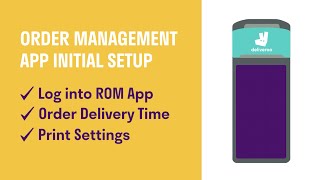 Initial Order Management App Setup (Delivery by Partners) | 戶戶送 DeliverooHK screenshot 3