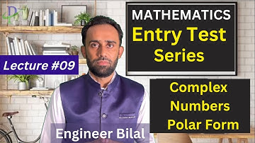 Polar Form of Complex Numbers Class 11 Math NET/ ECAT ll NUST-NET Mathematics Preparation