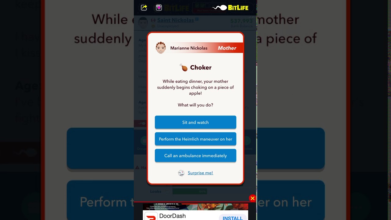 BitLife new Santa challenge part 1