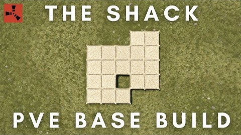 RUST PvE Base Build | The Shack