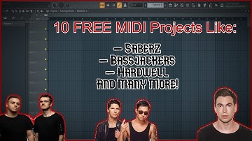 How to Make Big Room Like Bassjackers, Hardwell, W&W Etc (FREE Midi Download Link In Description)