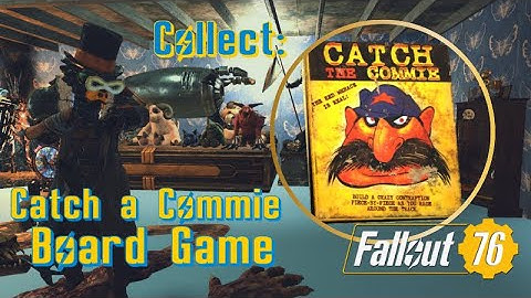 Scrap a Catch the Commie board game with the Abraxo Pip-boy equipped | Fallout 76