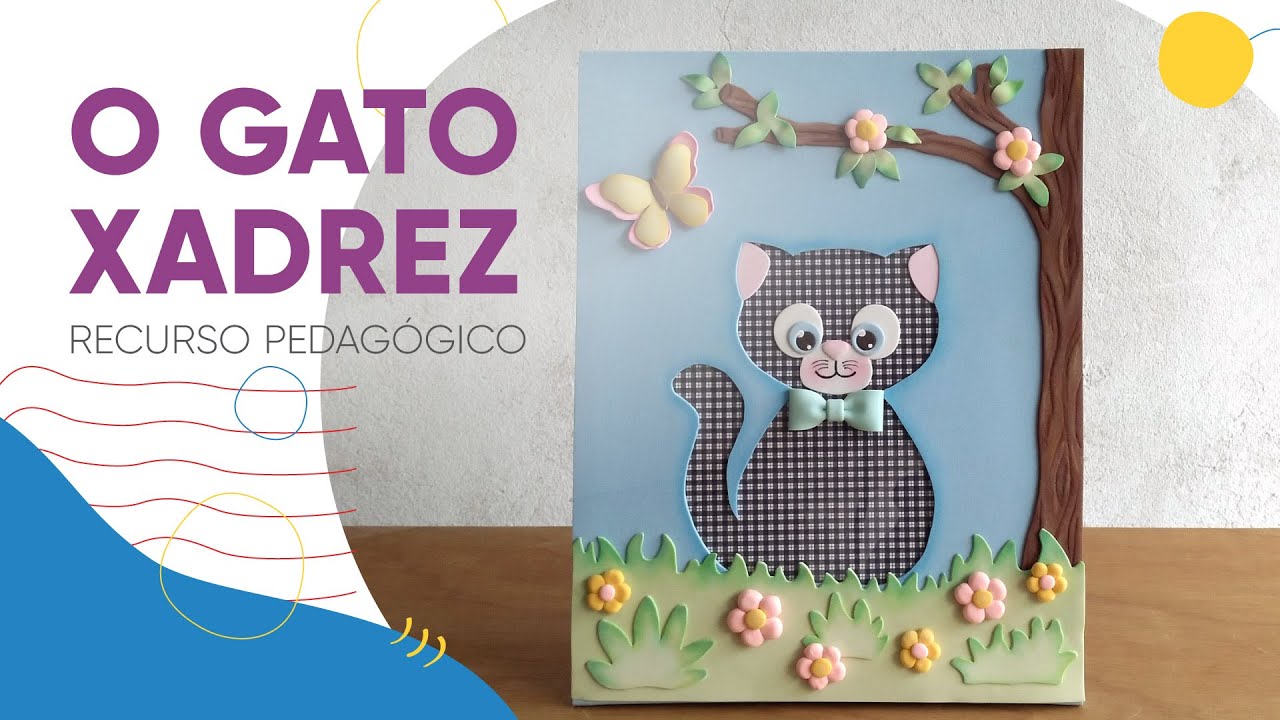 Jogo Pedagógico Era uma vez um gato xadrez  Gato xadrez, Xadrez historia,  Contação de historia infantil