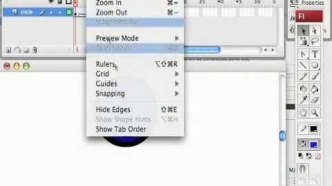 Flash Animation Tutorial - Shifting Key Frames