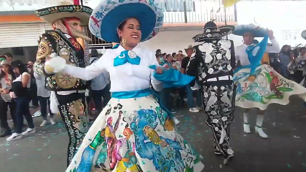 COMPARSA CARDENALES 2023*****MUSICA DE CARNAVAL DE CHIMALHUACAN