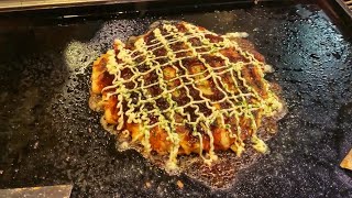 Okonomiyaki In Japanese Self Cook Restaurant