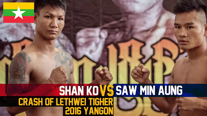 Shan Ko vs Saw Min Aung, Myanmar Lethwei Fight 201...