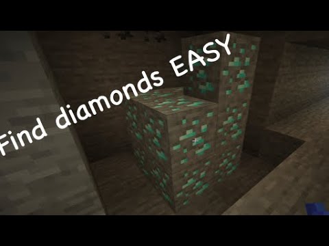 The Best Way To Find Diamonds In Minecraft! - YouTube