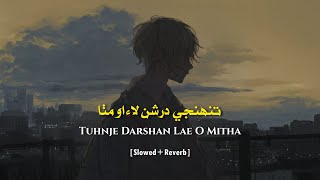 Tuhnje Darshan Lae O Mitha Slowed Reverb | Sindhi Slowed Songs | Shaman Ali Mirali