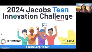 Prototype Webinar- 2024 Jacobs Teen Innovation Challenge #JTIC24