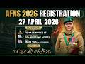 AFNS 2026 Registration| AFNS Trained Nurses 2026| AFNS Initial Test Preparation |AFNS Test Questions