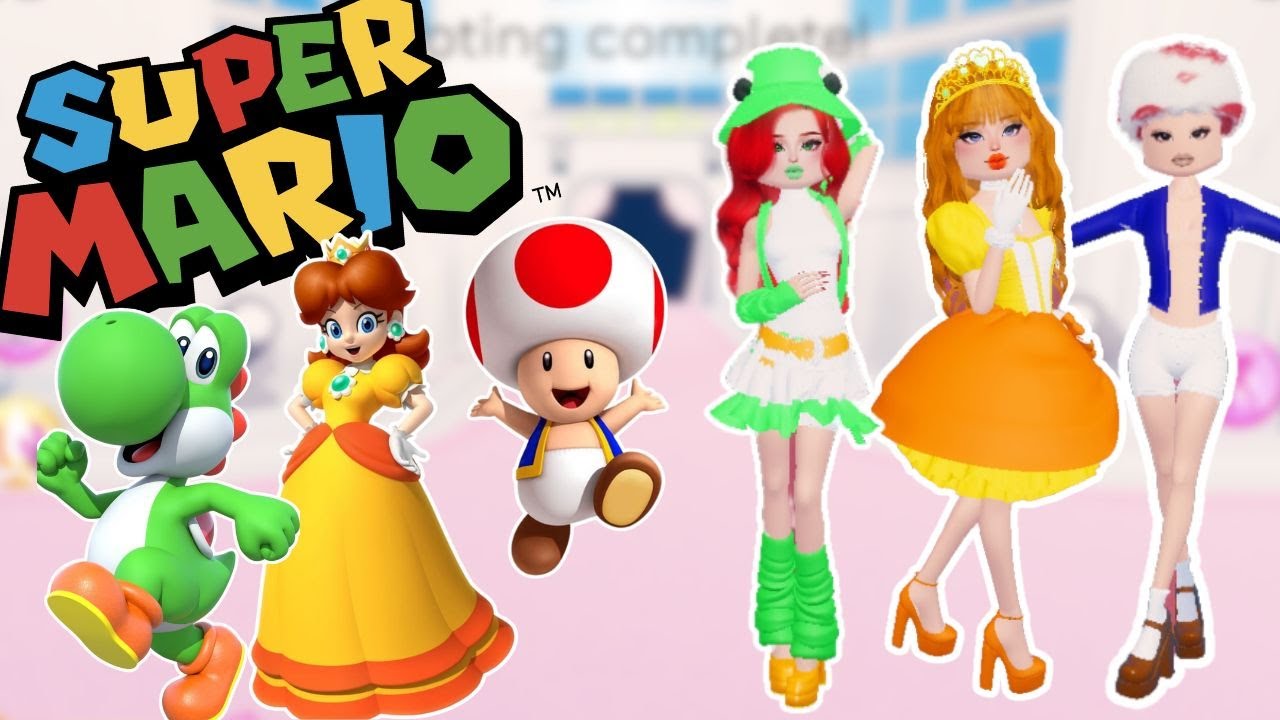 princess daisy dress to impress Peach and Daisy Outfit Mario