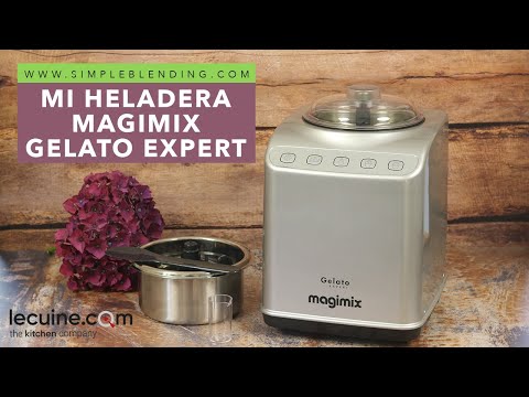 MI HELADERA MAGIMIX GELATO EXPERT | La mejor heladera casera | Cómo hacer helados en 30 minutos