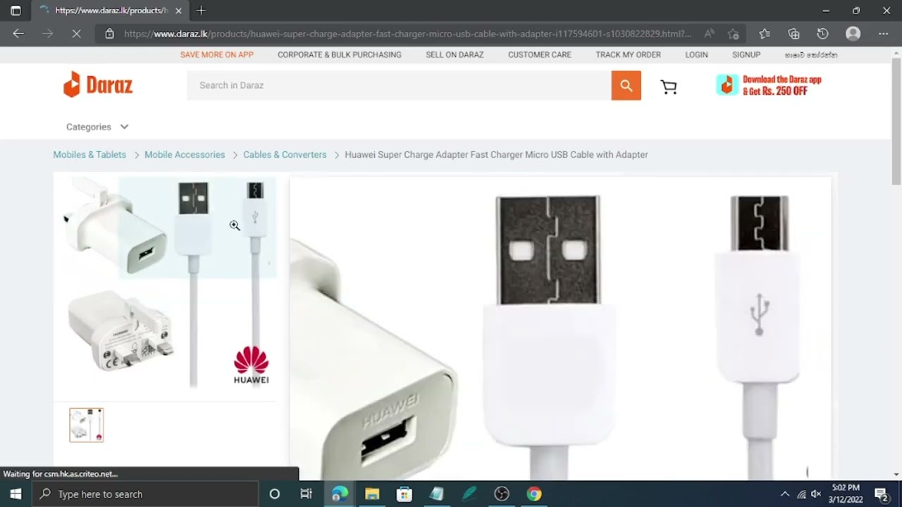 Best Fast Charging cables in Daraz