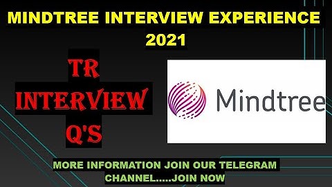 🔴Mindtree || TR Interview Experience 2021🔥