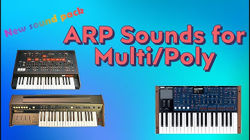 Korg Multi/Poly ARP Sound Pack – Pro Soloist & Odyssey Sounds
