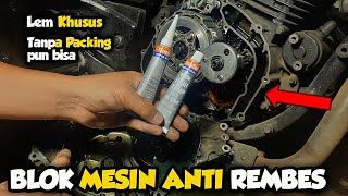 CARA KASIH LEM MERAH , CARA MENGASIH LIQUID GASKET