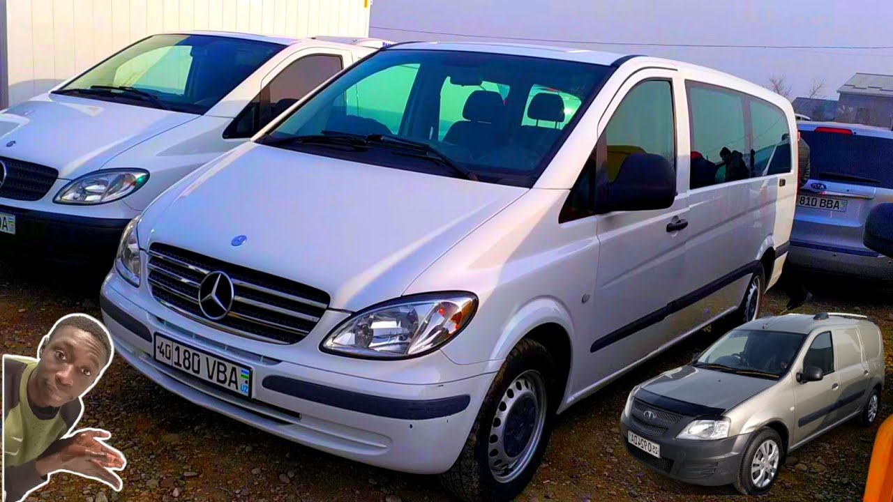 МЕРС ВИТО КИА САРНИВАЛ ЛАДА ЛАРГУС НАРХЛАРИ - YouTube