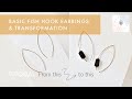 Fish Hook Earrings Transformation Part 1 | Basic Elegant to Minimalist Glam Earrings Tutorial