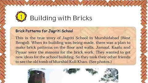Class-4 | Maths | Chapter 1 | Building with Bricks