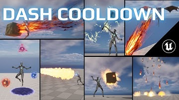 Unreal Engine AAA Spellcasting System: #4 Dash Cooldown