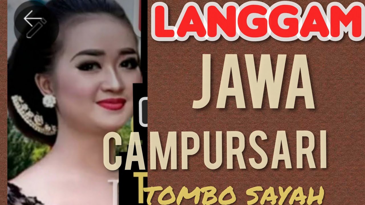 LANGGAM JAWA CAMPURSARI TOMBO JAMPI SAYAH