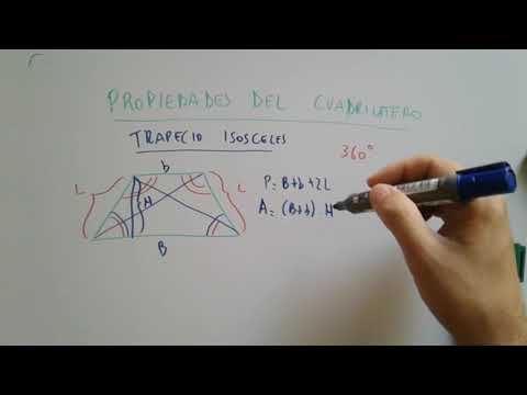 Video: ¿En el trapecio las diagonales son iguales?