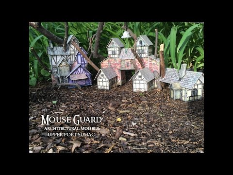 Mouse Guard Architectural Model: Upper Port Sumac