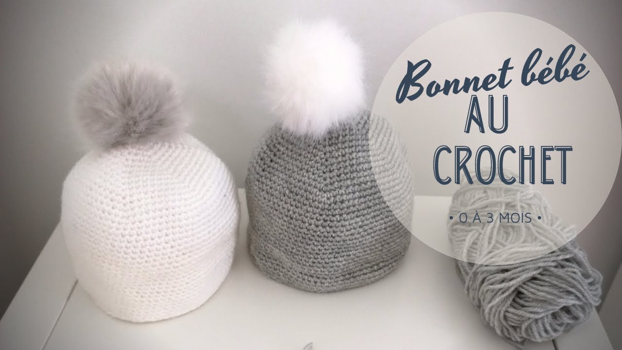 Comment faire un bonnet pour bébé au crochet ? Tuto pas à pas pour