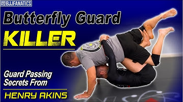 DESTROY The Butterfly Guard With This Technique from Henry Akins