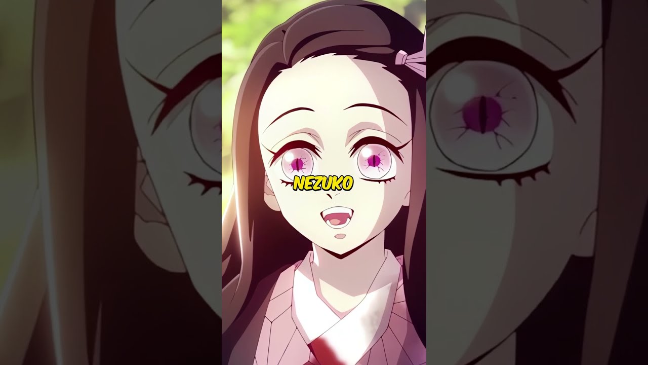 POR QUE A NEZUKO TEM UM BAMBU NA BOCA EM DEMON SLAYER? 