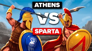 ATHENS vs SPARTA  The Peloponnesian War Explained