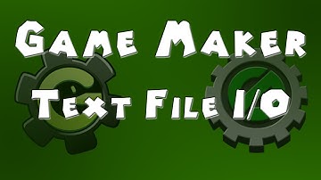 Game Maker Tutorial - Text File I/O