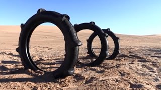 Paddle Tire in the Dunes!  Glams with Suburban Delinquent and theKLEB - Papakleb