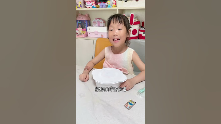 My little sister was cheated and bought fake chocolate hot pot #parent-child interaction #sister's