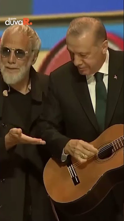 Yusuf İslam'dan Erdoğan'a özel konser: Hediye gitarı çaldı #Shorts