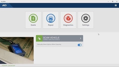 VIDEO: Tool Review: ALLDATA Diagnostics Scan Tool Application