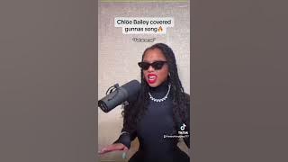 Gunna - Fukumean (Chloe Bailey Cover) #chloebailey #lyricvideo