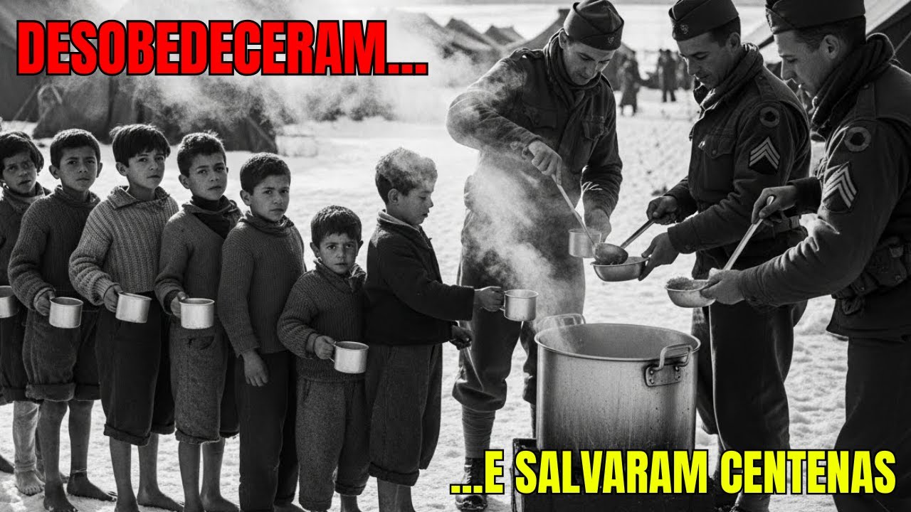 Quando Soldados Brasileiros DESOBEDECERAM Ordens para SALVAR CRIANÇAS Italianas na Segunda Guerra