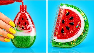 From BUDGET to BILLIONAIRE Crafts! 📦✨🏠 Best Tiny School DIY Ideas 🤯🎒