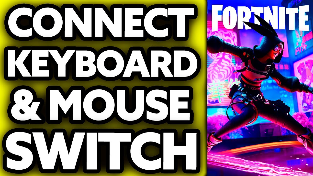 How To Connect Keyboard and Mouse to Nintendo Switch on Fortnite (2025 ...
