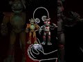 Glamrock Freddy Vs All Freddys |Security Breach Edit| #shorts #fnaf