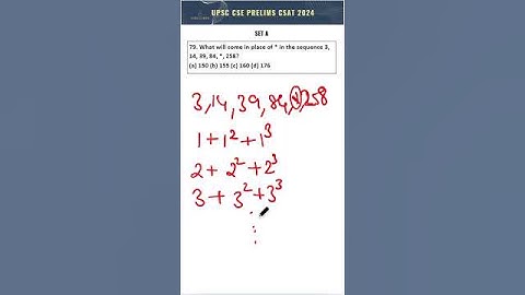 UPSC CSE Prelims - CSAT 2024 Q.79. What will come  #upscaptitude #upsccsat