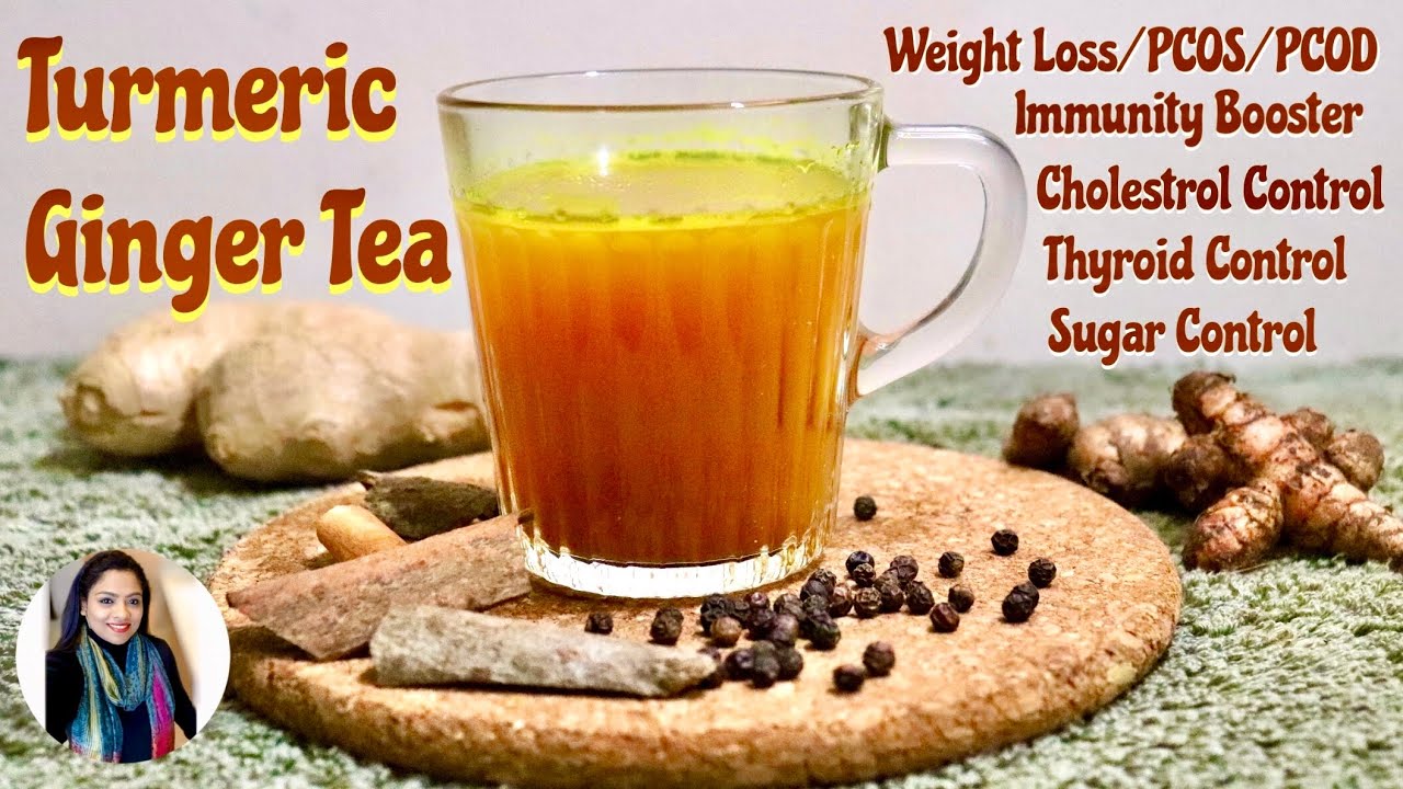 Turmeric Ginger Tea/ Immunity Booster/ Health Drink/ Weight PCOD