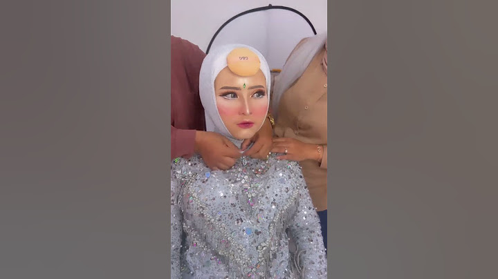 PROSES PASANG HIJAB PENGANTIN ADAT SUNDA CANTIK #shorts