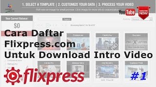 Cara Daftar flixpress com Untuk Download Intro Video Part 1 screenshot 4