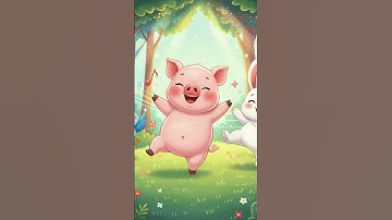 “Cute Pig Dance Party 🐷💃 | Fun Dancing Pig Cartoon for Kids | TaleMoki”  #talemoki