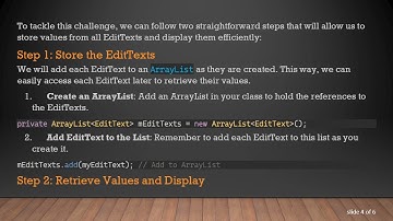 How to Display Values from EditText in TextView in Android