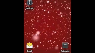 Snow Flakes by Commentbug.com Live Wallpapers screenshot 2