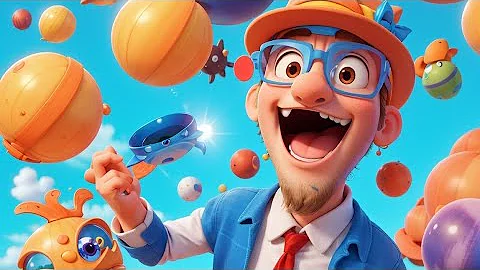 Blippi meets talking planets/ Blippi wonders /Educational cartoon songs for kids